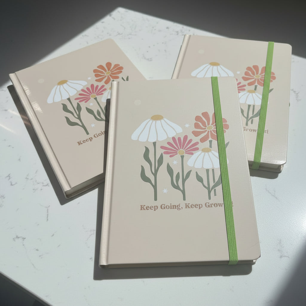 Keep Going Keep Growing Guided Journal