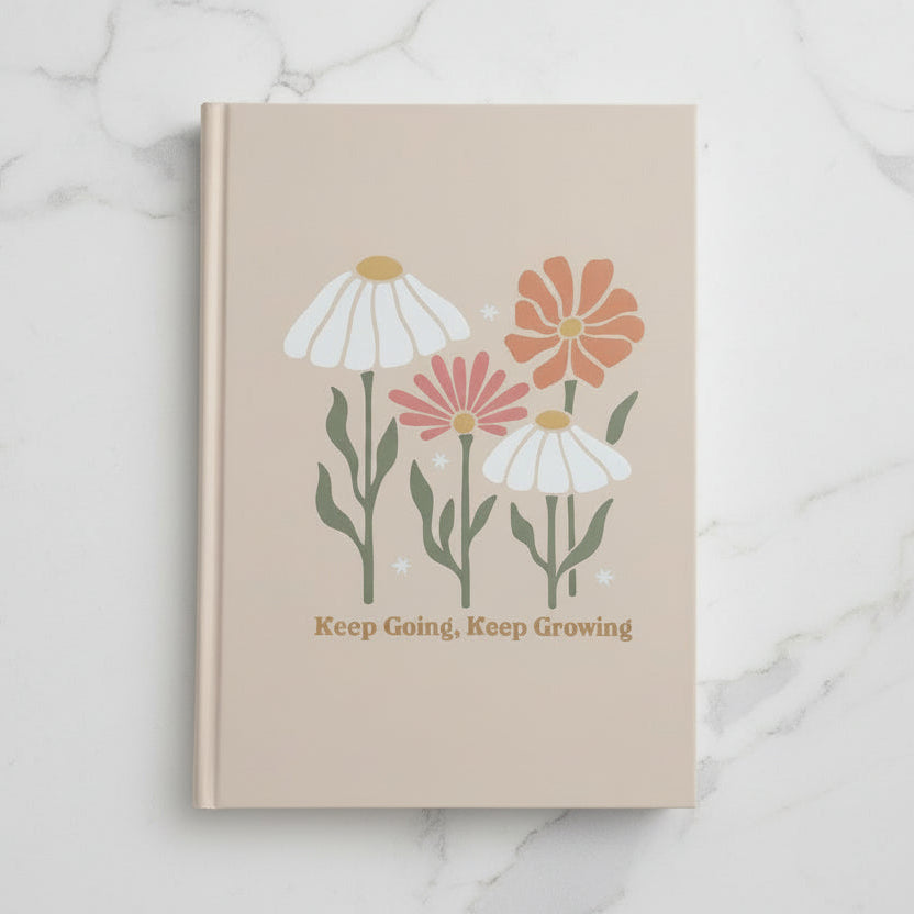 Keep Going Keep Growing Guided Journal