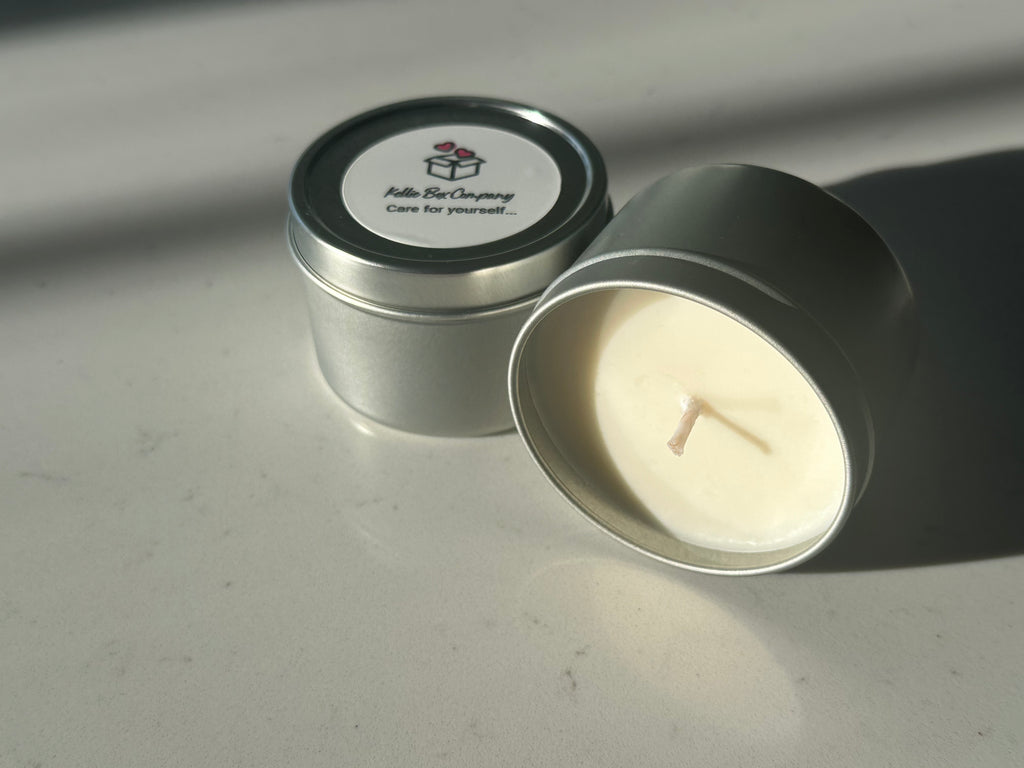 Silver Tin Soy Wax Candle